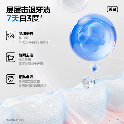 参半oralshark美白牙膏 绮梦茉莉味-120g升级款 商品图3