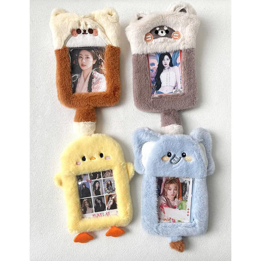 可爱动物卡包毛绒匙扣-纪念日百货门店同款169648902 商品图3