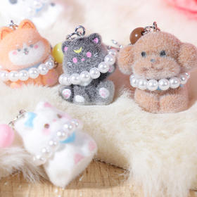 萌萌部落植绒对装挂件钥匙扣-纪念日百货门店同款169646843