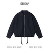 SDSA男装2026新款高贵轻奢韩版百搭纯色拉链翻领夹克外套舒适时尚 商品缩略图0