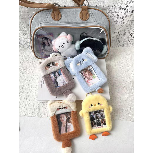 可爱动物卡包毛绒匙扣-纪念日百货门店同款169648902 商品图1