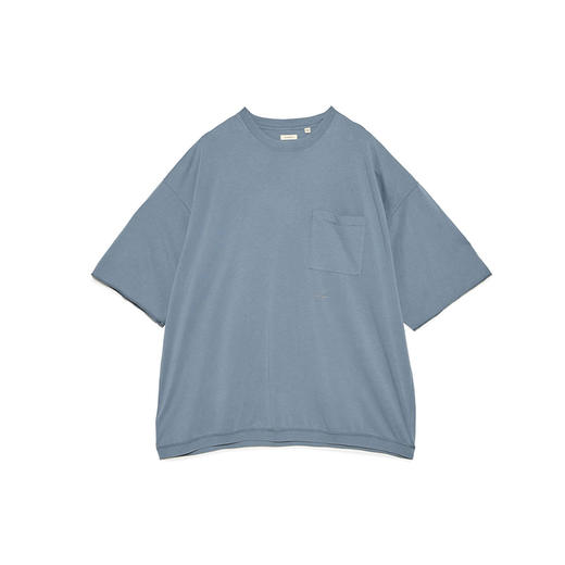 nanamica OOAL Pocket Tee 高支有机棉自然水洗口袋圆领短袖T恤 商品图3