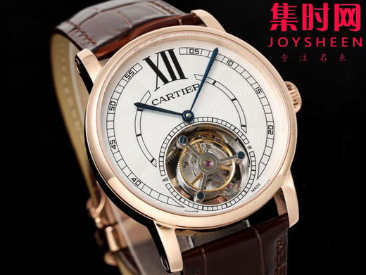 新款上市 诚意展现尊贵典雅--RMS卡地亚伦敦陀飞轮系列 Rotonde系列 浮动式真陀飞轮 男士腕表 表径40mm 商品图2
