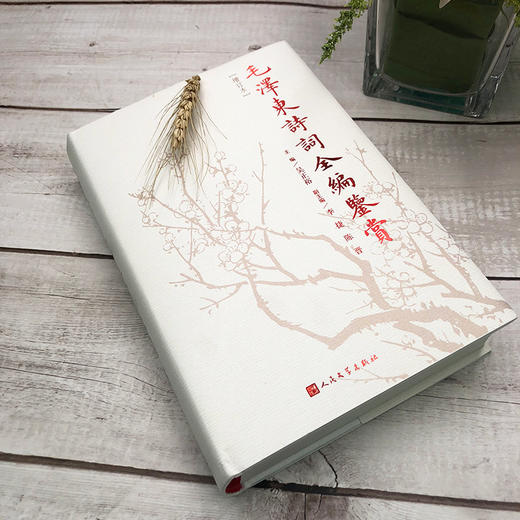 正版包邮毛泽东诗词鉴赏全编毛泽东诗词全集人民文学精装典藏版 商品图1