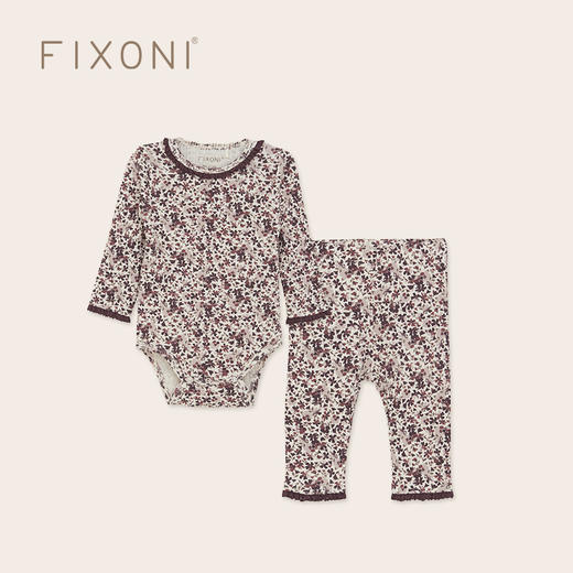 【云优选】FIXONI 婴幼儿长袖哈衣长袖上衣长裤-限时清仓 商品图4
