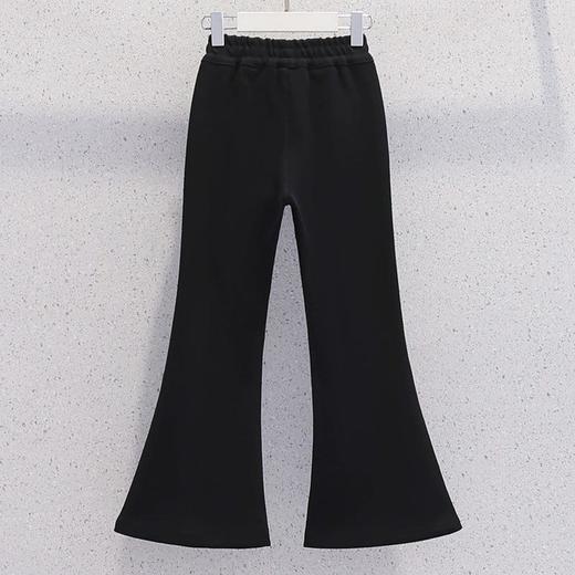 女大童洋气时髦套装春装气质女孩千金小香风儿童衬衫喇叭裤两件套 商品图4