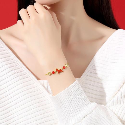 【福利❗️9.9到手🔥马上有钱手链】幸运常伴，迎春接福，纳福接运，带福回家！国潮本命年生肖新年马年中式马手饰品女友礼物 商品图1