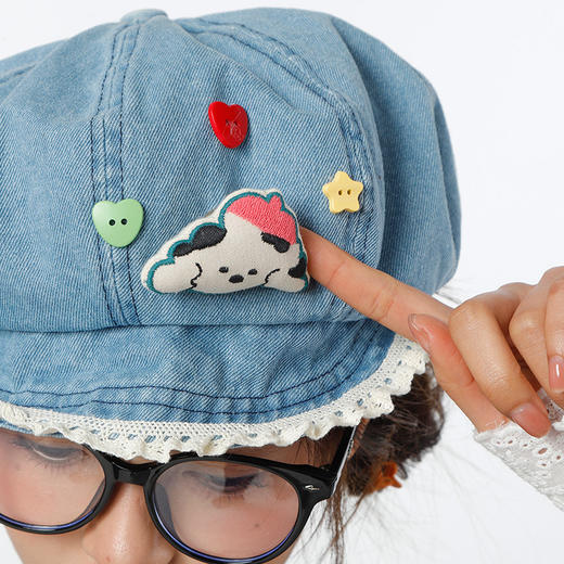 奶牛小狗牛仔云朵帽鸭舌帽-纪念日百货门店同款169146161 商品图1