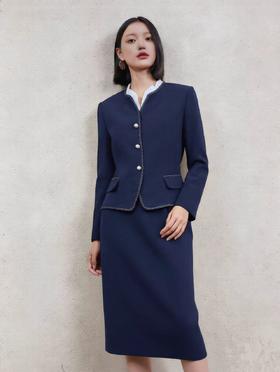 ML1L031麦克斯菲瑞时尚气质假两件连衣裙