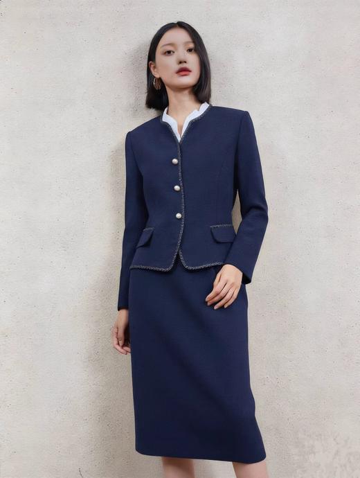 ML1L031麦克斯菲瑞时尚气质假两件连衣裙 商品图0