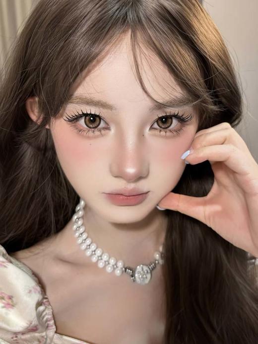 PuffGirl（Puff Girl）日抛 10片装 圣诞布丁 直径14.5mm着色13.9mm 商品图4