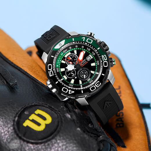 西铁城 蓝宝石玻璃 不锈钢间DLC 光动能手表BJ2168-01E 商品图3