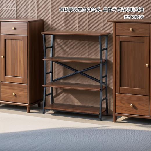 【家具】书架置物架落地桌面书架收纳架 DX002 商品图1