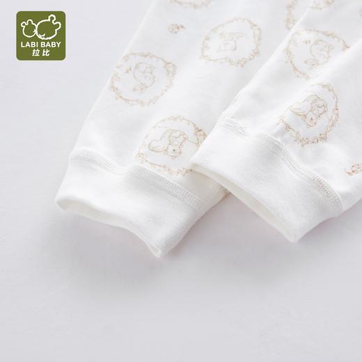 拉比内衣i5-4长绒棉内衣肩开服套装LYEA100202 商品图5