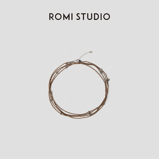 ROMI STUDIO 非金属大理石手链 多层叠戴串珠手链项链 RWCRP33594 商品图1