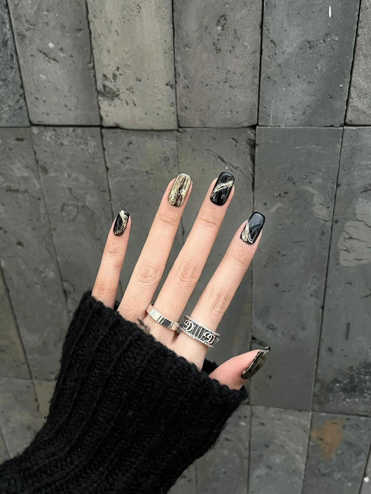 GU原单男女同款捡漏复古做旧戒指可做项链吊坠 商品图12