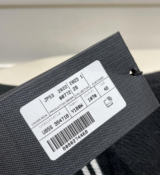 YSL圣*兰男女款羊毛条纹棒球服夹克020501 商品图10