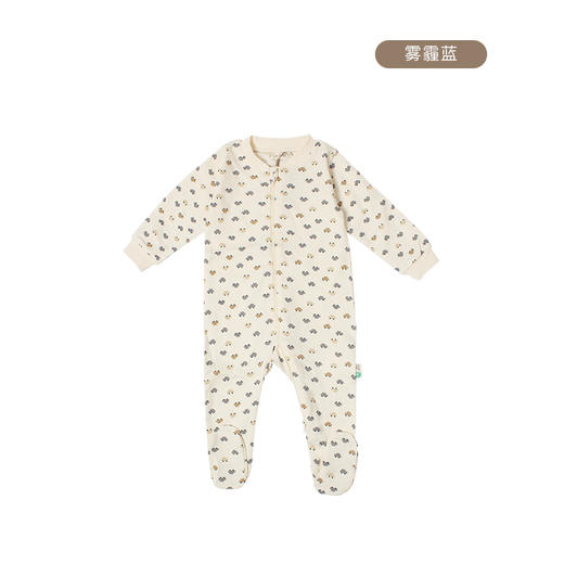 【云优选】FIXONI婴幼儿拉链款连脚连体衣-限时清仓 商品图4