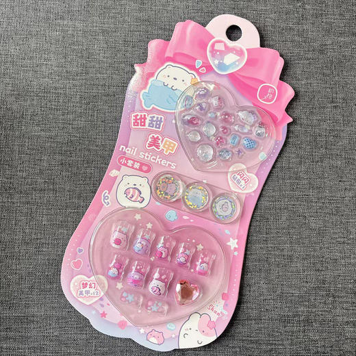 可爱甜甜指甲贴卡通贴纸-纪念日百货门店同款169605515 商品图2