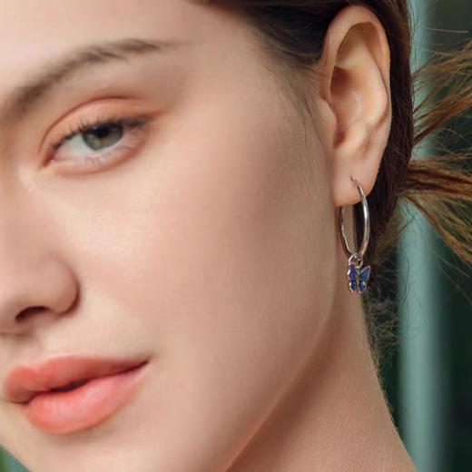 2楼Fellala/翡拉拉「蝴蝶」设计感耳环高级感耳饰货号926434101吊牌价1199现价1079 商品图4