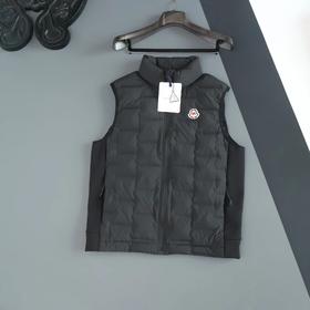 F020536新款男士90绒立体刺绣工艺羽绒马甲