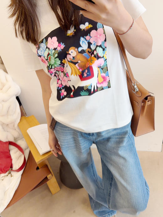 2602114    “新春”印花短袖T恤 商品图5