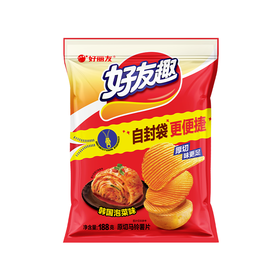 J好丽友188g泡菜味好友趣拉链装