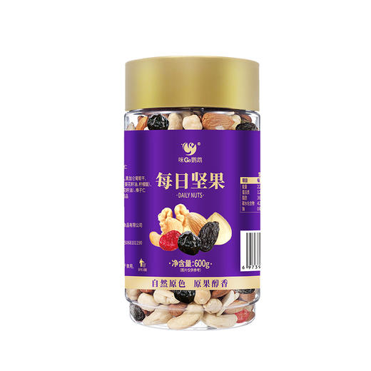 【咪GO鹦鹉】大圆瓶每日坚果仁600g 商品图2
