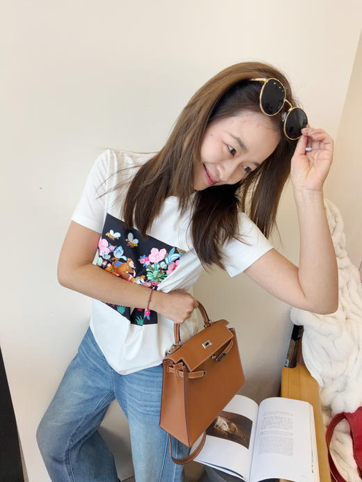 2602114    “新春”印花短袖T恤 商品图1