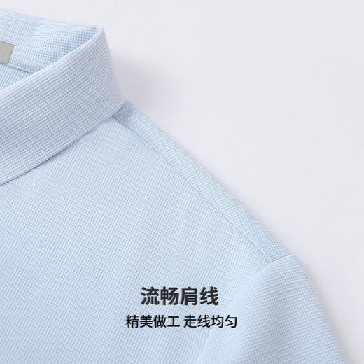 【冰感速干&抗菌&透气】圣得西2026春季新款半拉链翻领T恤POLO衫 商品图8