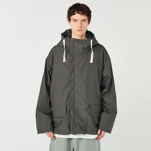 nanamica Hooded Deck Jacket 男女款机能性面料宽松廓形连帽夹克 商品图0