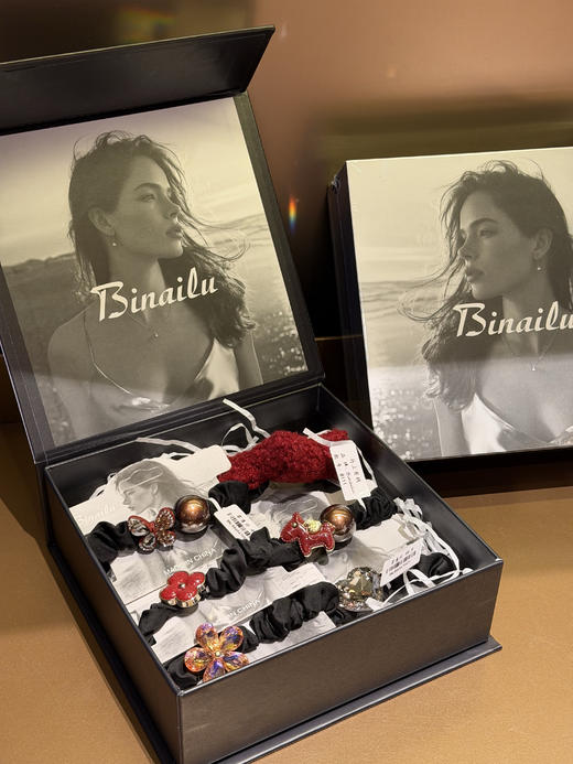 Binailu比奈鹿红运当头发圈幸运六件套 商品图1