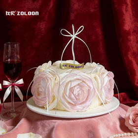 玫瑰情诗（酸奶草莓坚果，可食用糯米纸）