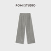 ROMI STUDIO“松弛自在”可机洗棉羊毛时尚褶间阔腿裤 RWBWXM1473 商品缩略图1