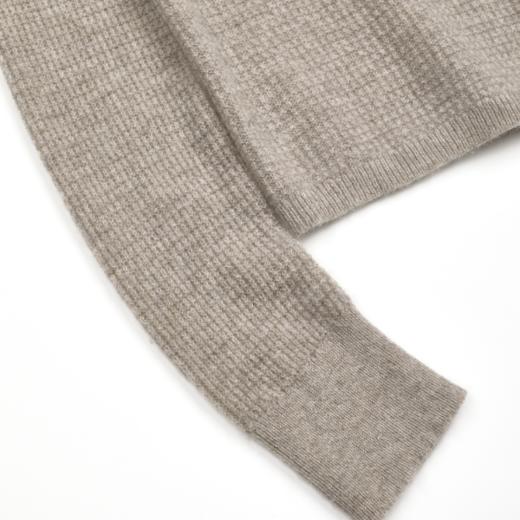 ROMI STUDIO“温暖亨利”山羊绒绵羊毛圆领保暖开襟毛衫RWCSST1806 商品图3