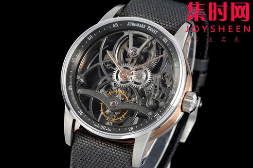 APP爱彼新款Code 11.59镂空陀飞轮系列 真陀飞轮 男士腕表 推出双拼色复杂动感结构表壳 商品图2