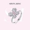 FLY·永恒之环系列 ShiningHouse[培育] 18k金钻石戒指 粉钻圆钻形人工真钻人造钻石K金戒指时尚钻石女戒【此商品不支持7天无理由退货退款】预计3日发货 商品缩略图0
