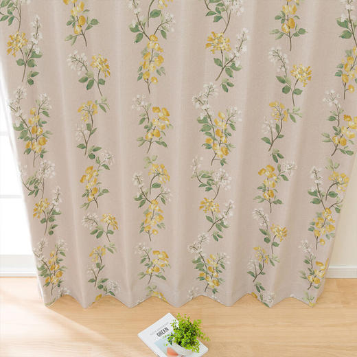  日式简约卧室客厅轻奢飘窗遮阳EO半定制窗帘 CS2410 商品图2