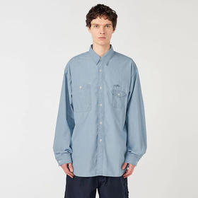 nanamica Regular Collar Chambray Shirt 速干埋耐磨斜纹布衬衫