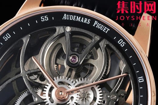 APP爱彼新款Code 11.59镂空陀飞轮系列 真陀飞轮 男士腕表 推出双拼色复杂动感结构表壳 商品图3