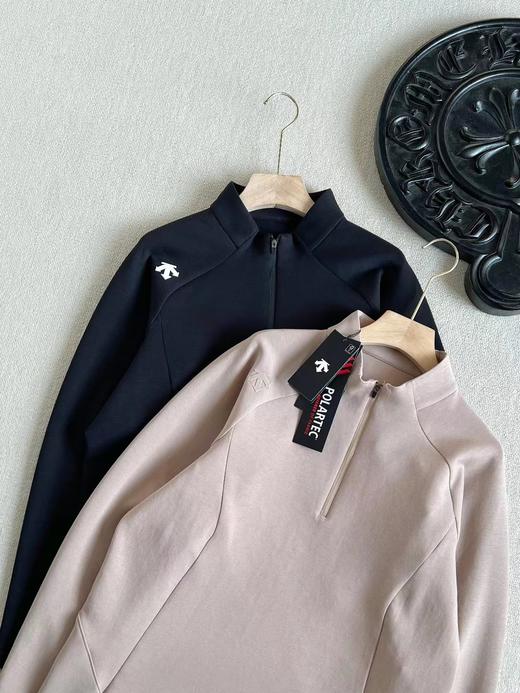 F020504男士SOLOTEX长袖半拉链贴身保暖针织衫 商品图1