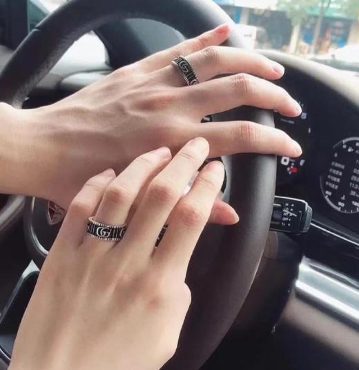 GU原单男女同款捡漏复古做旧戒指可做项链吊坠 商品图6