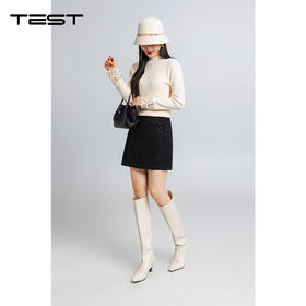 春上新软糯亲肤内搭显瘦百搭半高领毛衣1261022