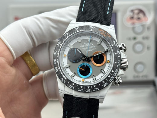 Noob official➕ Factory ROLEX宇宙计时迪通拿系列之碳纤维定制版，腕表不仅佩戴轻便，外表坚硬。且每一只腕表都拥有独一无二的碳纤花纹材质📦📦📦📦📦📦📦 商品图2