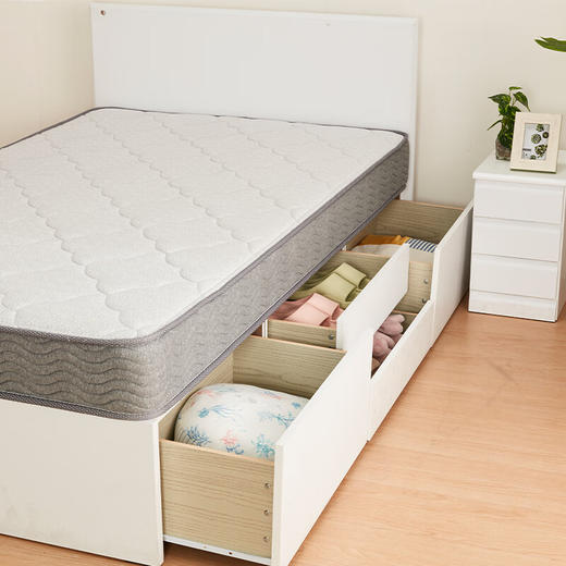 【家具】日式简约储物床特殊尺寸收纳床 美丽莎CN3 商品图2