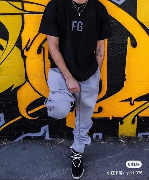 .清仓，绿色sm白色sml付款减库存！男女同款！Fog富贵反光镭射超高克重粗纱短袖 商品图10