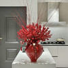 《喜气洋洋》飘花石榴红罐红瑞木冬青瓶插花15支 商品缩略图5