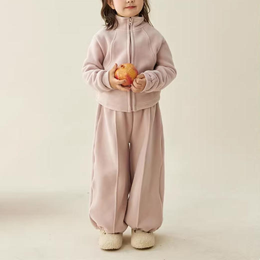 裁缝学苑TH22儿童加厚摇粒绒卫衣纸样阔腿卫裤束脚童装打版裁剪图纸 商品图3