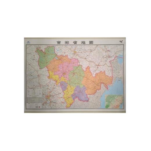 吉林省地图(膜图）(2026版） 商品图0
