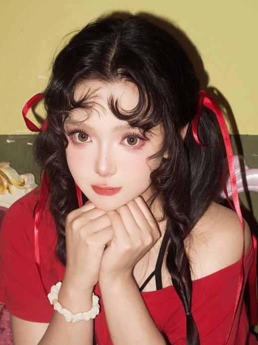 PuffGirl（Puff Girl）日抛 10片装 暖光信笺 直径14.5mm着色13.7mm 商品图2